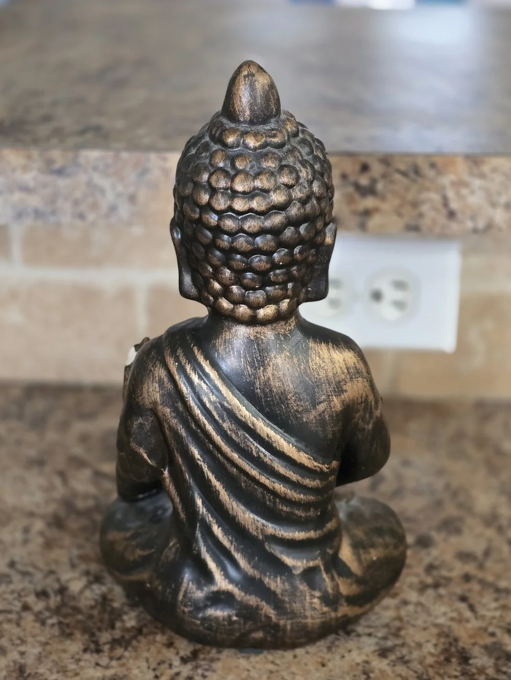 Pier 1 Bronze Buddha Statue